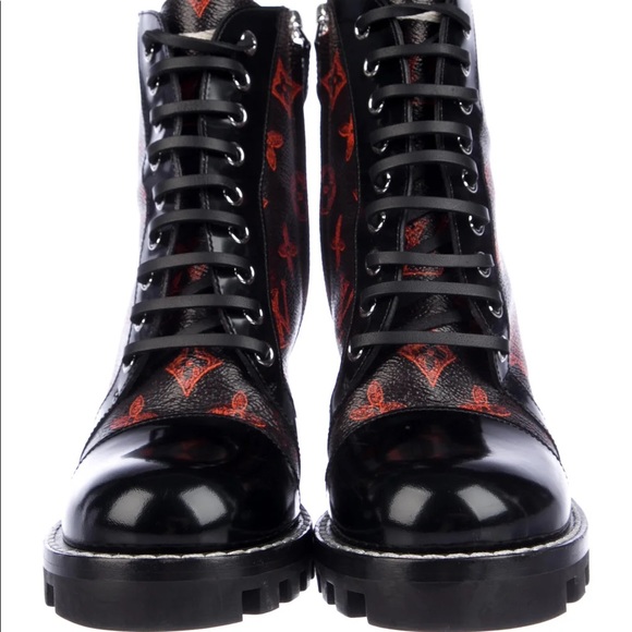 LV x Grace Coddington Catogram Star Trail Boots - Picture 6 of 8